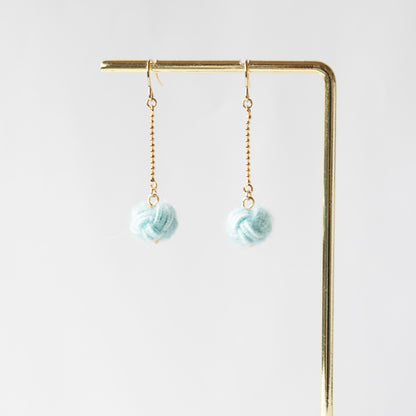 Fuwamusubi (Fluffy knot) | Earrings