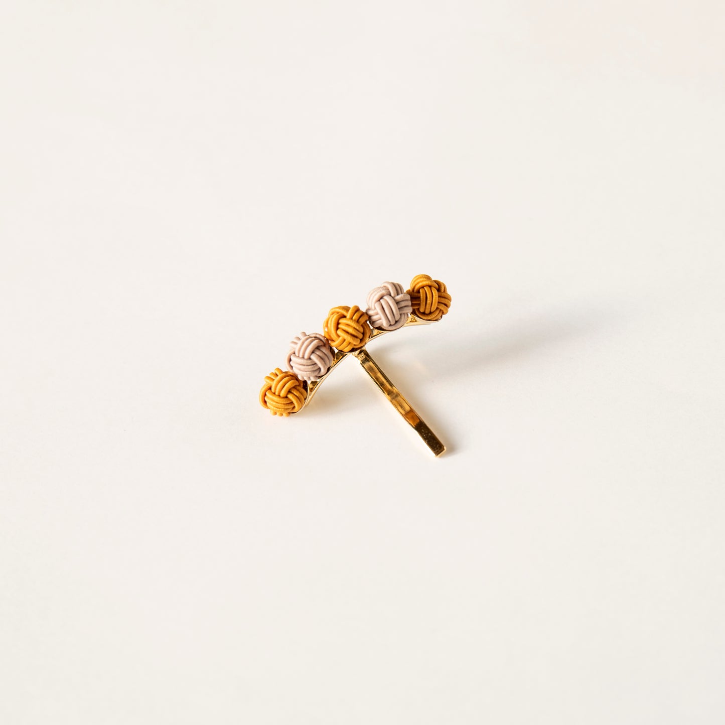 つらなり結（むすび）｜ヘアゴム、ポニーフック