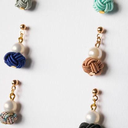 雪だるま｜耳飾り