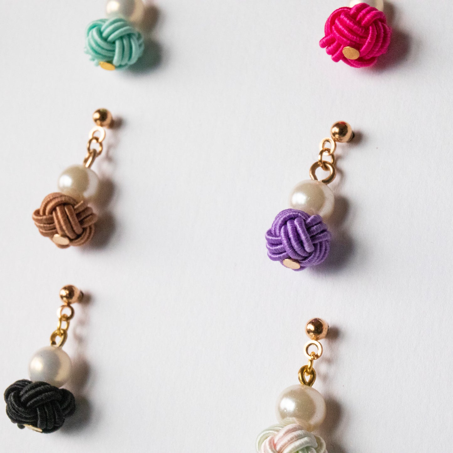 雪だるま｜耳飾り