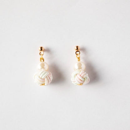 雪だるま｜耳飾り