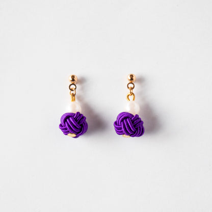 雪だるま｜耳飾り