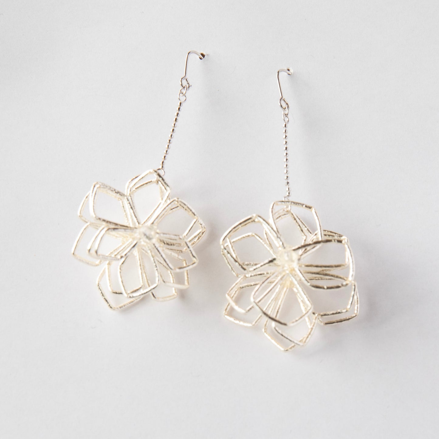 Silver Drops (Ginshizuku) | Earrings